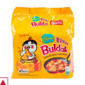 Buldak Cheese Hot Chicken Flavoured Instant Noodles 700gm(Korean). 