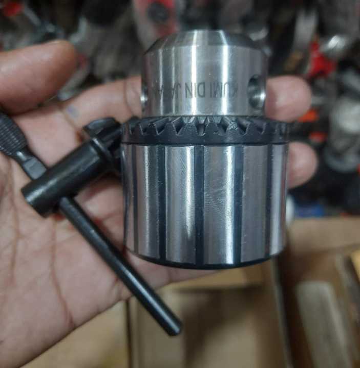 Drill%20Chuck%20&%20Key%203-16mm%205/8%20keyed%20drill%20chuck%20PLAIN%20MOUNT%20DRILL%20CHUCK%20ADAPTER%20same%20as%20picture%20-%20Image%202