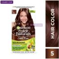 GARNIER Hair Colouring Creme, Long-lasting, Color Naturals, (Shade: 5 Light Brown).