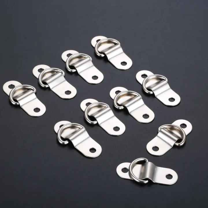 10Pcs%20Boat%20Trailers%20D%20Ring%20Durable%20Tie%20Down%20Hook%20Rope%20Cleat%20Load%20Anchor%20Metal%20Flat%20Seamless%20D%20Ring%20D%20Button%20Half%20Round%20Buckle%20-%20Image%203