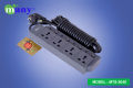 Multiplug Heavy Duty 4 Output Model MTS-2040 - Versatile Power Strip with 4 Sockets for Enhanced Connectivity and Durability. 