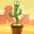 Dancing Cactus Toy Electric Cactus Sing Repeat Singing Rechargeable Talking Cactus Mimicking Toy For Plush Toys 120 SONGS. 
