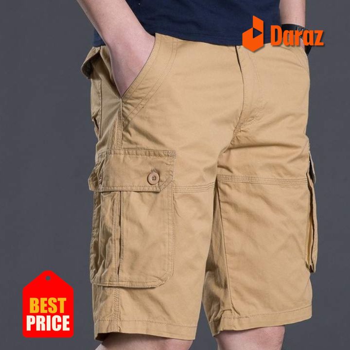 2pcs%20High-Quality%20Comfortable%202%20Quarter%20Cargo%20Short%20Pants%20-%20Stylish%20Design%20with%20Multiple%20Pockets,%20Ideal%20for%20Everyday%20Use,%20Available%20in%20Various%20Colors%20in%20100%25%20Cotton%20Fabric%20-%20Image%202