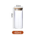 【Special Promotion】 Jar With Bamboo Lid Sealed Canister Food Storage Bottles Container Storage For Loose Tea Coffee Bean Kitchen Accessories. 
