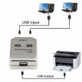 USB 2.0 Auto Sharing Printer Switch 2Port hub Adapter 2 pc 1 printer.