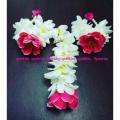 Exclusive Designer Non Bridal artificial flower Jewellery Set -. Earrings, tikli holud/boishakh fashion for women - Ear Ring - কানের দুল - Earrings For Girls. 
