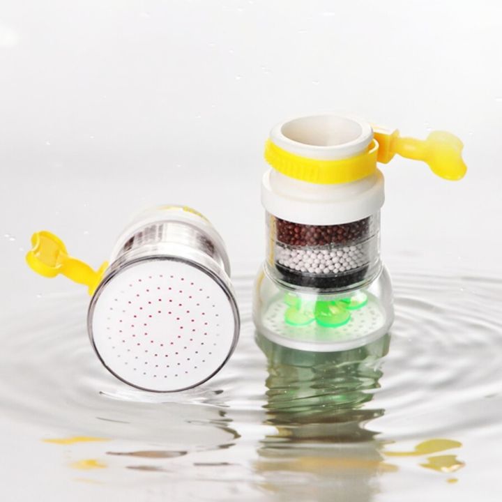 1 Piece Kitchen Sink Faucet Filter, Adjustable Water-Saving Tap Water Filter