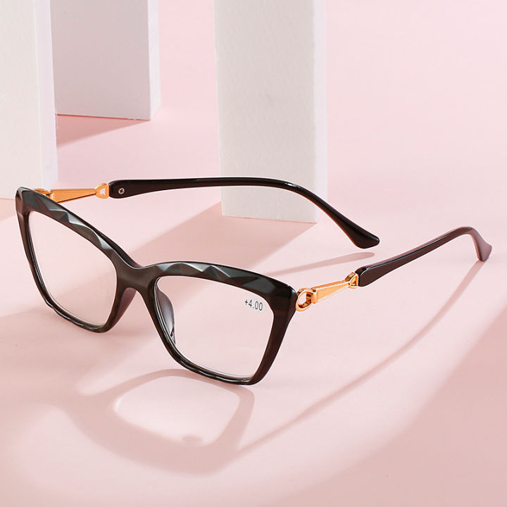 New%20Cat%20Eye%20Reading%20Glasses%20Transparent%20Diamond%20Rimmed%20Fashion%20HD%20Resin%20Foreign%20Trade%20Reading%20Glasses%20Cross-Border%20Presbyopic%20Wholesale%20-%20Image%202