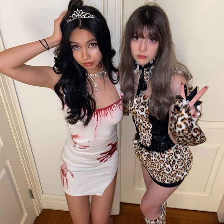 Halloween%20Pure%20Desire%20Dresses%20Blood%20Hand%20Print%20Dress%20Up%20Design%20For%20Women%20White%20Dresses%20Bodycon%20Mini%20Dress%20Female%20Y2k%20Dress%20-%20Image%203