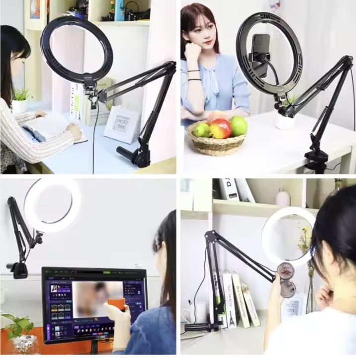 Overhead%20Video%20Stand%20with%2010%20inch%20Ring%20Light%20and%20Phone%20Mount%20for%20Drawing,%20Cooking%20Video,%20Facebook,%20YouTube%20Live%20-%20Image%204