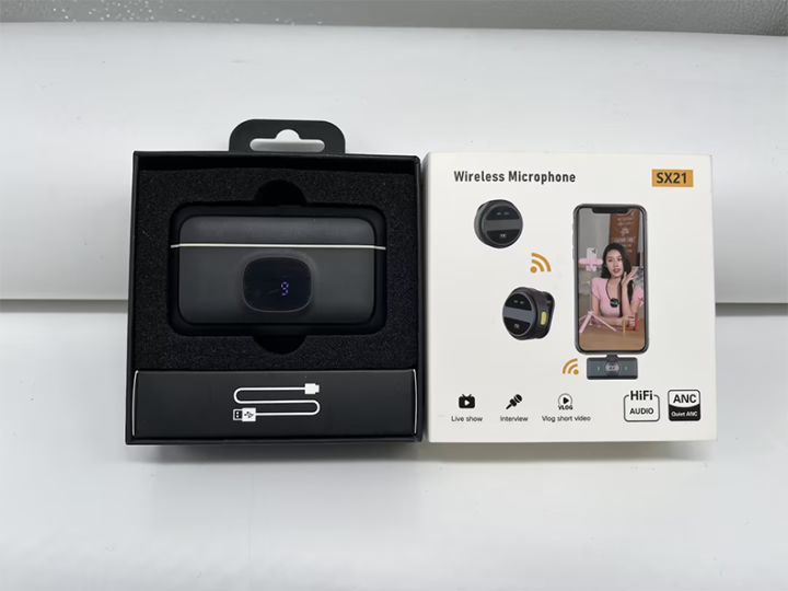 SX21%20Wireless%20Microphone%20Copy%20of%20Hollyland%20Lark%20M2.%20Interview,%20Live%20Broadcast,%20Audio%20Video%20Recording%20Clip%20on%20Collar%20Microphone.%20Noise%20Reduction%20Lavalier%20Lapel%20Mini%20Microphone%20By%20best%20idea%20-%20Image%205