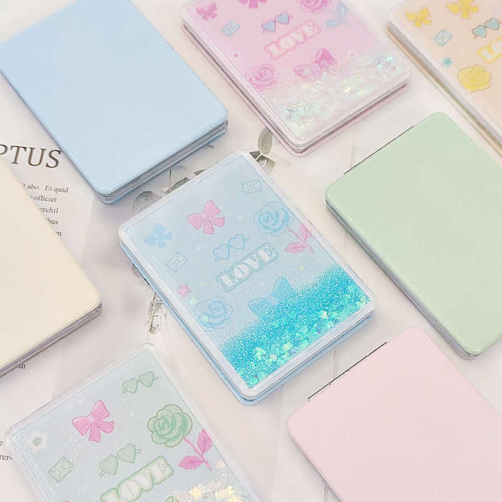 New%20Korean%20Cute%20Folding%20Female%20Student%20Creative%20Travel%20Double%20sided%20Small%20Portable%20Mirror%20-%20Image%204
