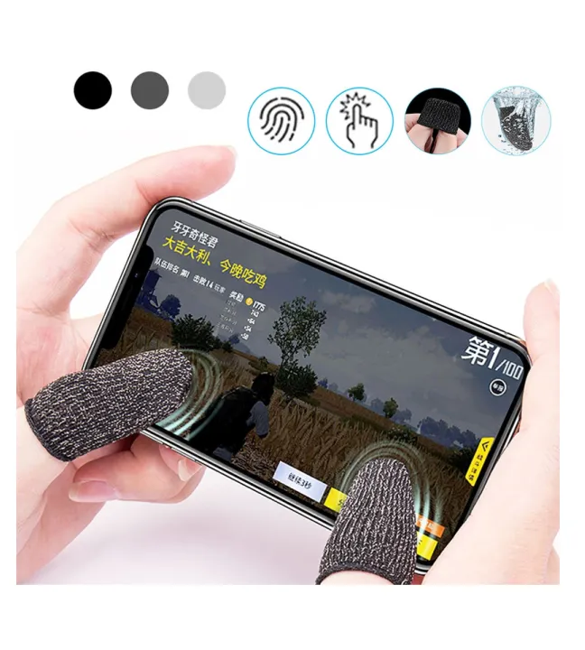 PUBG%20Mobile%20Gaming%201%20Pair%20Breathable%20Mobile%20Finger%20Sleeve%20Press%20Trigger%20Game%20Controller%20Sweatproof%20Gloves%20-%20Image%202