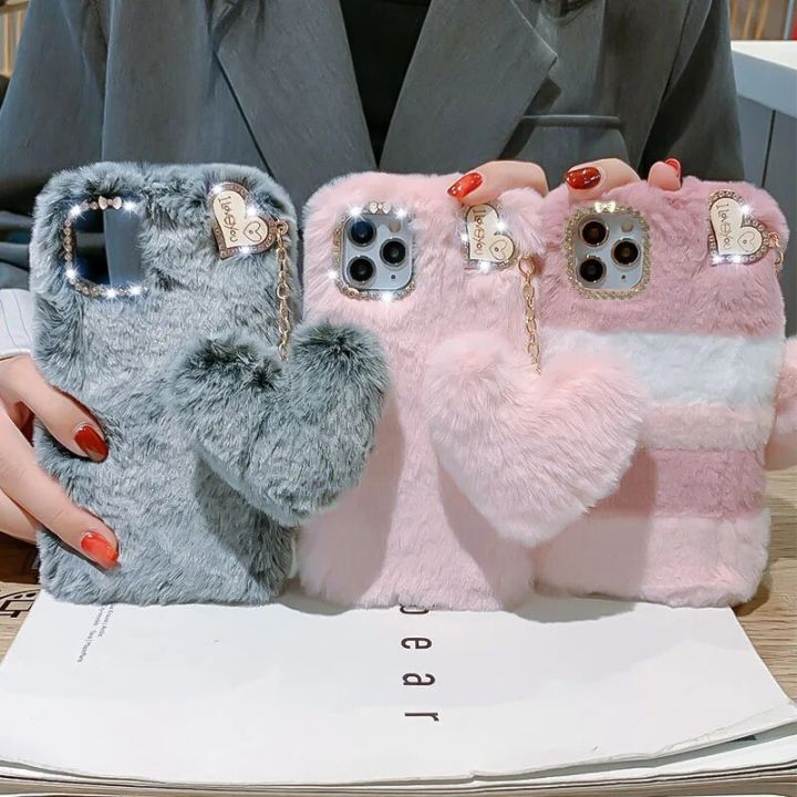 Luxury%20Plush%20Rabbit%20Fur%20Phone%20Case%20For%20Google%20Pixel%206%20Pro%206A%207%207A%208%20Shiny%20Diamond%20Lens%20Frame%20TPU%20Back%20Cover%20Fundas%20-%20Image%206