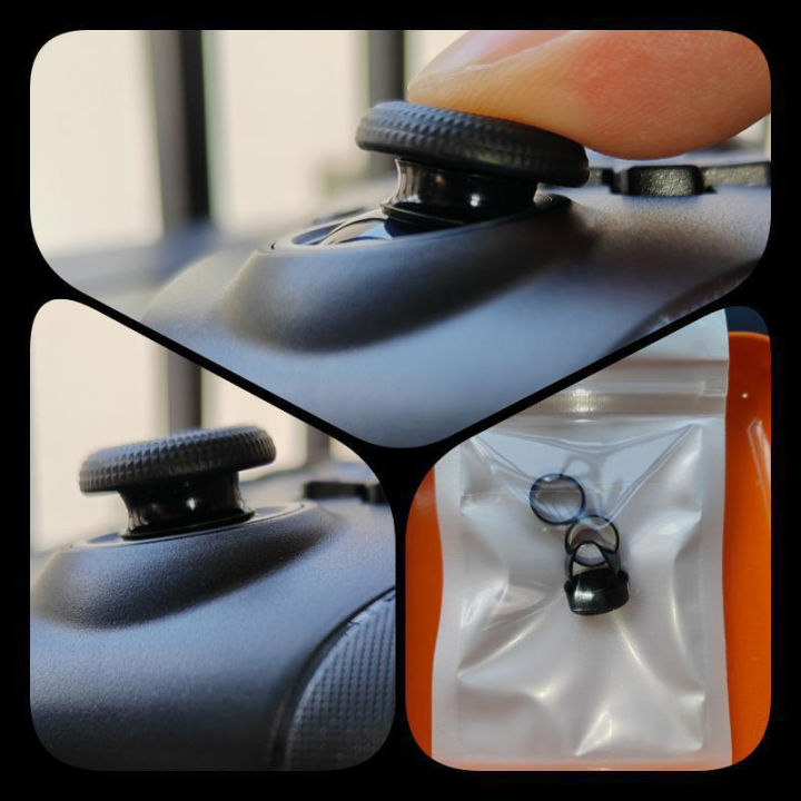 12PCS Gamepad Silicone Ring Protector Joystick Cycle Cover Elastic Protective Rocker Rubber Ring For PS5/ PS4/ Switch PRO Hudduo