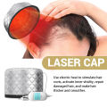 Hair Growth Cap Electric LED Red Light Therapy Hair Loss Treatment Hair Care Heating Head Massage Repair Damaged Dry Frizzy Hair. 