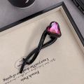 Elegant Hairpin Heart Twisted Clip Hair Styling Tool Line Grab Clip Colorful Hair Clip Ponytail Clip Daily.