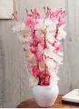 টব সহ কৃত্রিম চেরি ফুলের গাছ - artificial flower.