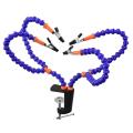 4 Pcs Flexible Arm Helping Hands Third Hand Soldering Tool Holder Welding Stand for Repairing Circuit Board.