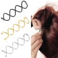 10pcs Metal Spiral Pin Hair Clip Twist Comb Hairpins Brooches Bobby Bun Stick Pick for Women Girl Wedding Accessories Ornaments.