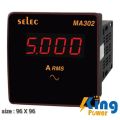 Selec MA302 Digital Ammeter Meter, Size:- (96X96) India. 