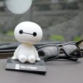 Baymax robot nodding head figure car ornaments car interior decoration big hero doll toys ornament accessories..