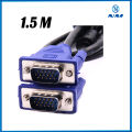 High Quaility Desktop VGA Cable - 1.5m - Black.