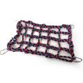【mogge Store】Parrot Toy Knitted Climbing Grid Hammock Bird Toys For Hamster Squirrel Sugar Glider Bird Climbing Training Toys.
