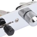 Electric Guitar Circuit Board Reliable Simple Installation Metal Electric Guitar 3 Way Control Board with 2 Screws for Practice.