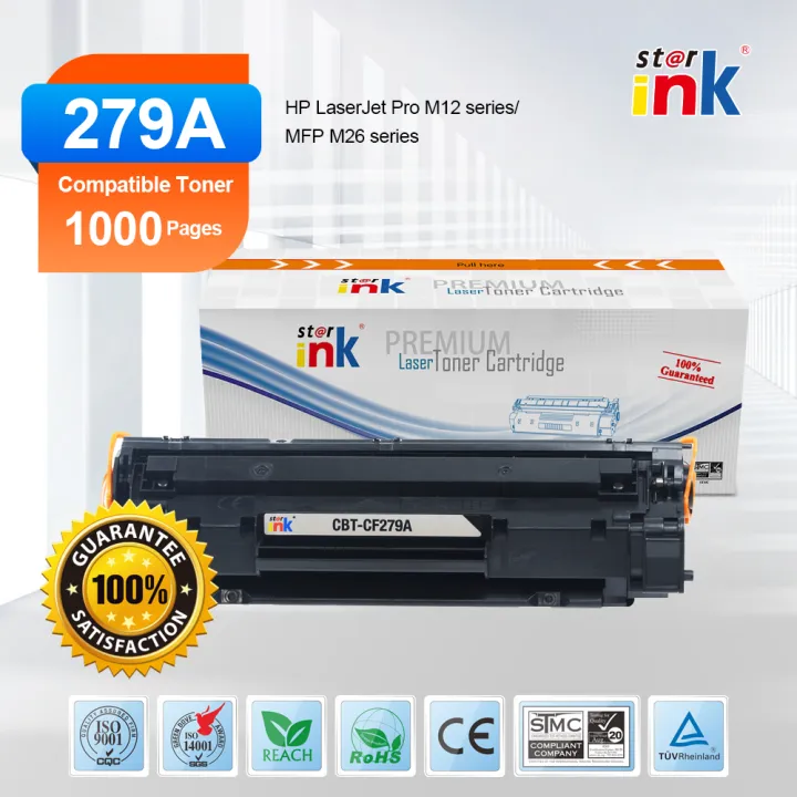 STARINK 79A Black Laser Toner Compatible With HP LaserJet Pro M12 Series/MFP M26 Series Computer & Office Electronics Printer Supplies Toner-Cartridges Computers And Consumables Page Yield 1000 Copy