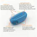 2 In 1 Anti Snoring and Air Purifier Silicone Snore Nose Clip Vents. 