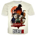 Hot game Red Dead Redemption 3D printed T-shirt men/women new fashion cool casual Harajuku style t shirts streetwear tops. 