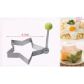 Stainless Steel Star Fried Egg Pancake Shaper Omelette Mold Mould Frying Egg Cooking Tools Kitchen Accessories. 