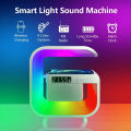 Multifunction Wireless Charger Stand Bluetooth 5.0 Speaker FM TF RGB Night Light Fast Charging Station for iPhone Samsung Xiaomi. 