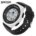Inspired by G force ladice Digital Display LED Spaceman Sports Watch Removable Strap Watch 2121-8.