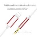 LKPCIGCXM For IPhone Aux Cord Aux Cord for Car Apple to 3.5mm Aux Cable for IPhone5 and Above Models and Ipad-Rose Gold. 