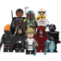 Stars Wars Series Minifigures Building Blocks Luke Vader Obi-Wan Kenobi Vader Anakin Skywalker Building Blocks Toys For Lego. 