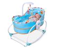 Mastela 5 in 1 Baby Bassinet Rocker Rocking Napper, Bounce, Removable Baby Bassinet and Chair with Melody (Assorted Colors). 