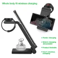 25W Fast Charging Station for Samsung 3 in 1 Wireless Charger for Galaxy Watch 5 Pro/4/3 S22/S21/S20/Note20/Z Flip 4/Fold 4 Buds. 