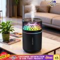 Mini Humidifier Air Purifier 180ML USB Aroma Essential Oil Diffuser Creative Volcano Color Light Mist Spray for Car Home Bedroom. 