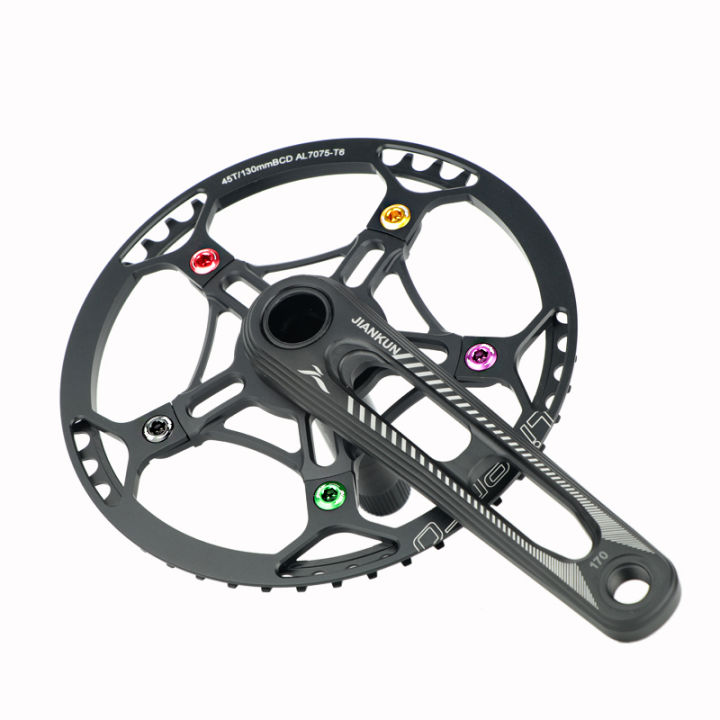 HASSNS%20Bike%20Screw-Bolt%20Colored%20Screws%20Chainring%20Bolts%20Crank%20Arms%20Mtb%20Tray%20Crown%20Bicycle%20Modification%20Part%20For%20Apartment%20Repair%20-%20Image%204