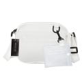 MOJOYCE Casual Fashion Women PVC Jelly Transparent Crossbody Mini Bag Girls Zipper Messenger Shoulder Handbags. 