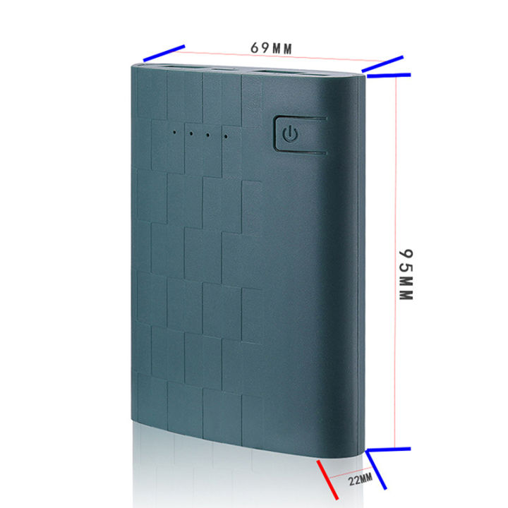 3.7V%203%20Slots%2018650%20Battery%20Box%20Case%20DIY%20Power%20Bank%20Charger%20Shell%20Charging%20Case%20Mini%20solderless%20power%20supply%20housing%20Hudduo%20-%20Image%202