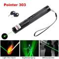 Powerful Green Laser Pointer Pen Beam Light 1mW Lazer Power 532nm+18650+Chargerm. 