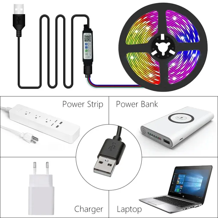 WIFI%205050%20RGB%20Bluetooth%20Led%20Strip%20Lights%201M-30M%205V%20USB%20led%20strip%20TV%20BackLight%20Room%20Decoration%20Led%20Tape%20Diode%20Flexible%20Ribbon%20-%20Image%202