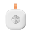Key Finder Tracker for Find My with Keychain, White. 