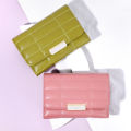 SeaGloca New Simple Korean Version Fashion Short Trifold Wallet For Woman No.1527. 
