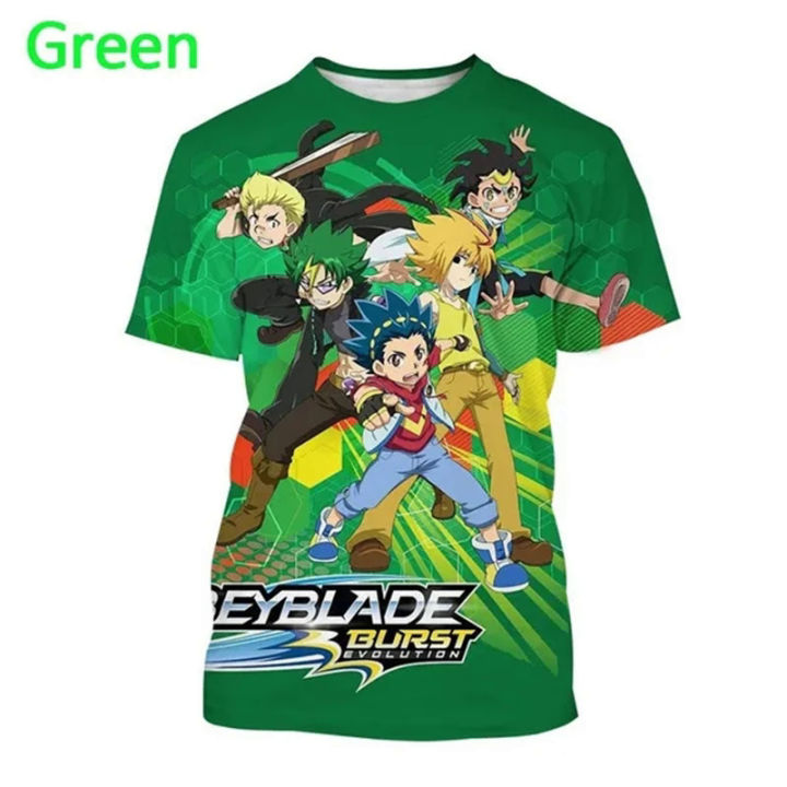 Classic%20Anime%20Beyblade%20Burst%203D%20Graphic%20T%20Shirts%20Mens%20Clothes%20Cartoon%20Print%20Chilren%20Casual%20Unisex%20Funny%20Short%20Sleeve%20T-Shirt%20Top%20-%20Image%202