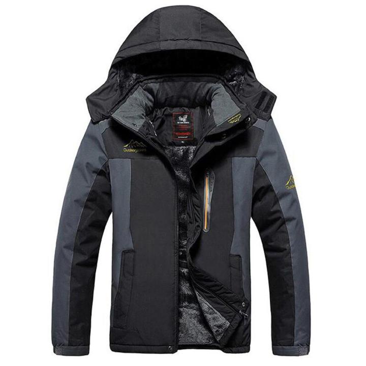 Winter Jacket  Men Thick Windproof Waterproof Fleece Coat Mens Military Outwear Parka Plus Velvet Size 6XL 7XL 8XL 9XL Overcoat