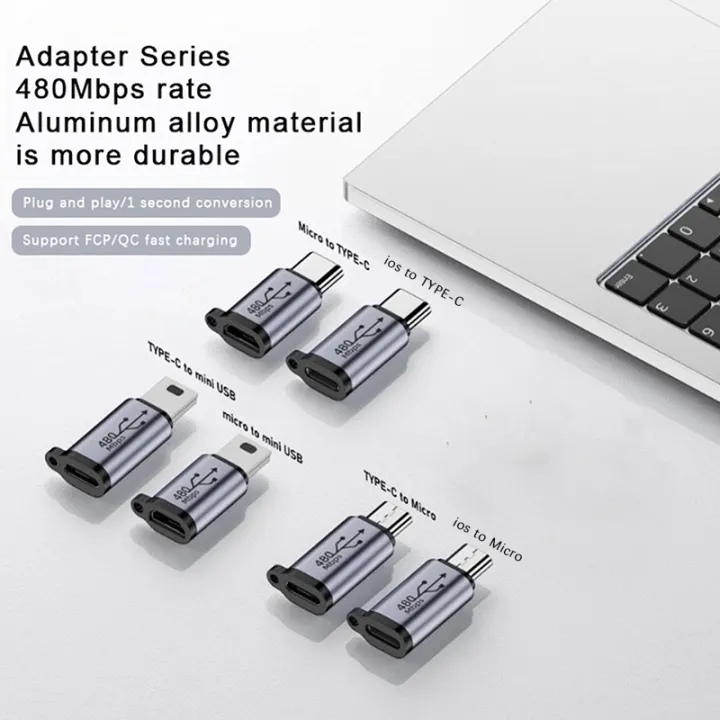 Usb-C%20To%20Micro%20USB%20Mini%20USB%20Adapter%20Type-C%20Female%20To%20Micro%20Usb%20Male%20Converter%20For%20Phone%20Tablet%20Camera%20Charging%20Adaptor%20-%20Image%202